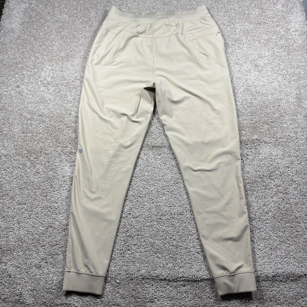 Birddogs Mens Jogger Pants Khaki Tan Large L Cuffed Athletic Gym Casual Stretch